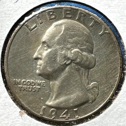 1941-D 25C Washington Quarter, SILVER (74343) Cover