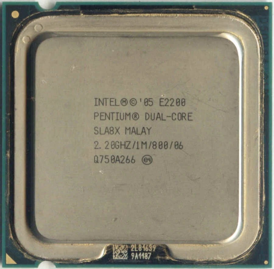 Intel Pentium E2200 2.2 GHz Dual-Core (BX80557E2200) Processor - Image 1 of 1