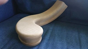 Coffman 7045 Wood Classic RH Turnout 4‐7/8" c/c - Oak - Picture 1 of 3