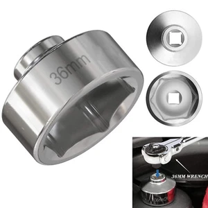 36mm Oil Filter Socket Tool 3/8"Drive Cap Remover Low Profile Socket Wrench T7U2 - Picture 1 of 8