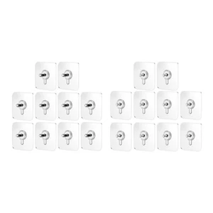 10 piezas pegatinas para tornillos, sin troquelado, clavos, ganchos, transparentes, para marco de fotos - Imagen 1 de 17