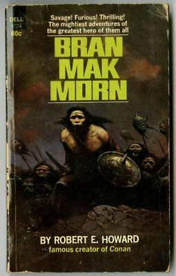 Frank Frazetta - Bran Mak Morn by Robert E. Howard - Dell paperback 1st 1969 #2 - Image 1 of 2