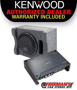 Kenwood P-XW1241S 12" Sub + X502-1 Mono Amplifier Bundle - Picture 1 of 9