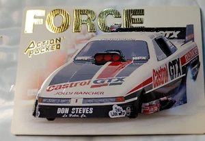 * 1994 John Force ACTION PACKED NHRA Embossed DRAG RACING CARD #39 - Picture 1 of 9