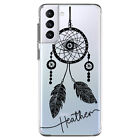Butterfly Personalised Phone Case For Samsung Galaxy S23 S22 S21 S24 Clear Cover