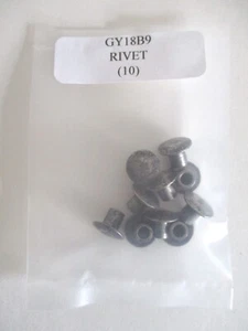 GY18B9 Rivet 1/4 x 5/16" Semi Tubular 1/2" Head Diameter Stainless - Lot of 10 - Picture 1 of 5