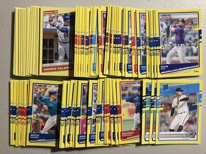 2020 DONRUSS YELLOW VARIATION CHOOSE YOUR CARD FINISH YOUR SET