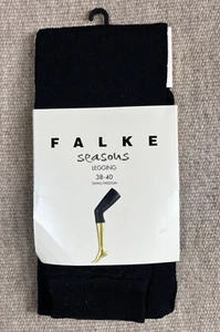 Falke Seasons Leggings Black size 38-40 - Picture 1 of 3