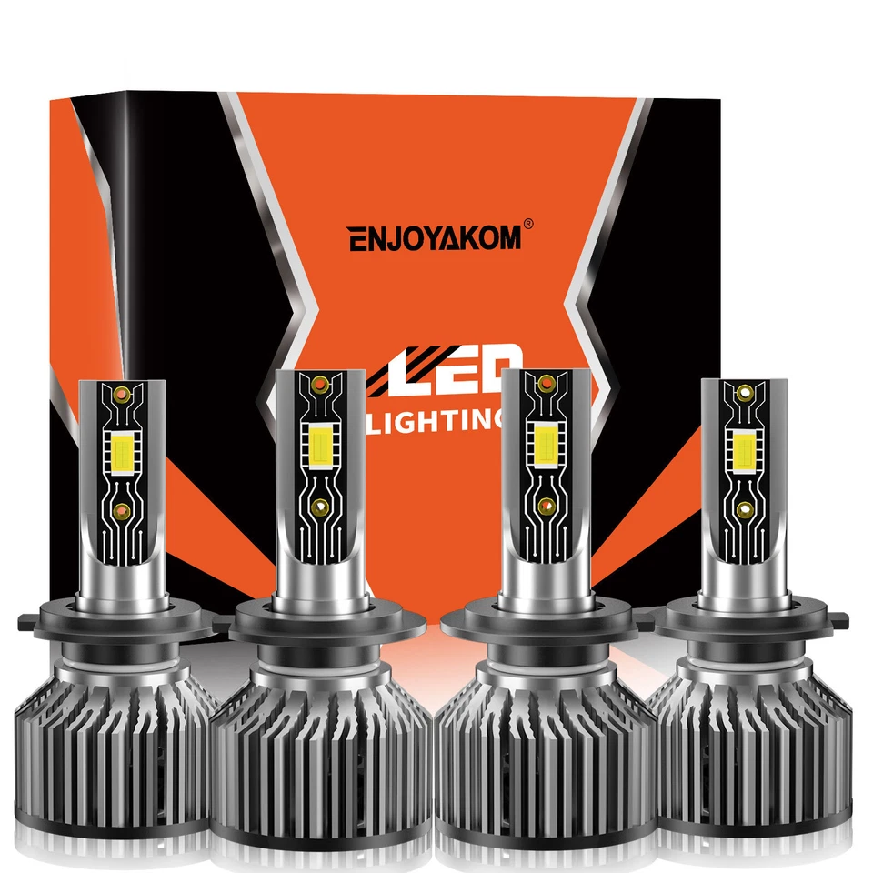 For Mercedes-Benz SLK280 2006-2008 H7 H7 LED Headlight Bulbs Super Bright 6500K - Image 1 of 4