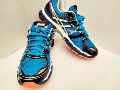 ASICS Gel Nimbus 16 (T435N) Scarpe da ginnastica da uomo blu UK: 8,5 EU:43,5 US:9,5 / 27,5 CM - Immagine 1 di 4