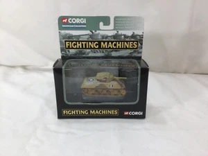 NEW Corgi Fighting Machines WWII Battle El Alamein French M4 Sherman Tank Boxed - Picture 1 of 2