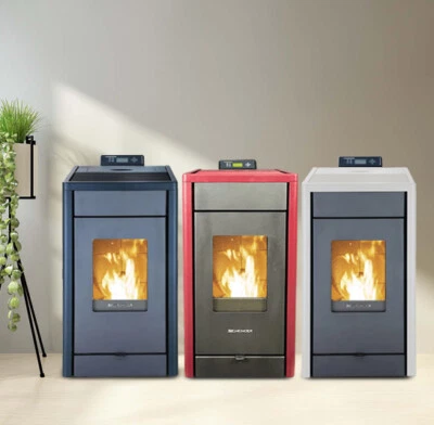 SCHENGER Pelletofen HP07 8,0kW A++ Vollautomatisch+WIFI+ECO+TIMER