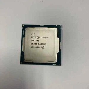 Intel Core i7-7700 + CPU Fan (SR338) CPU 4C/8T 3.6GHz/4.2GHz Boost - LGA1151 - Picture 1 of 3