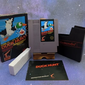 Duck Hunt (Nintendo NES 1985) MATTEL Variante Hangtab 5 tornillos COMPLETO probado en caja - Imagen 1 de 24