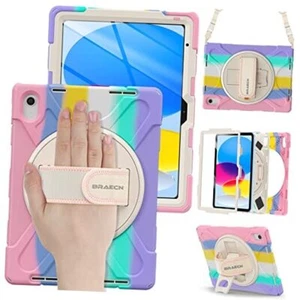 for iPad 10th Generation Case Kids 2022, Heavy Duty Rugged Case with Screen - Picture 1 of 7