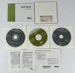 Dell Inspiron Set Up Guide 2010 Manual Instructions Microsoft Works Software Lot - Picture 1 of 9