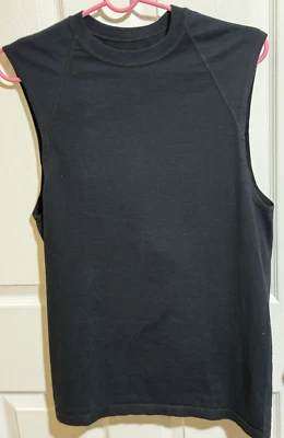 Camiseta sin mangas atlética negra Fruit of the Loom para mujer talla S/CH/P Foto 1 de 4