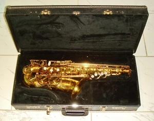 VINTAGE OLDS ALTSAXOPHON A2496, im Hartschalenkoffer - Bild 1 von 14