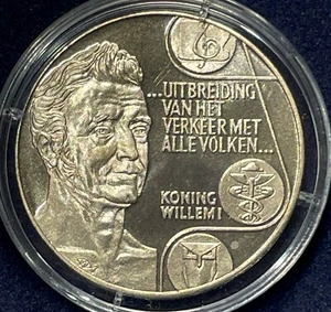 Netherlands 10 Ecu CuNi UNC 1992 Willem I X#49 Official ECU Issue w/CoA B997 - Picture 1 of 8