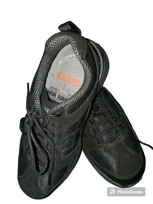 Туфли рабочие черные мужские или мужские BRAAHA со стальным носком нескользящие маслянистые размер США 8 - Изображение 1 из 4