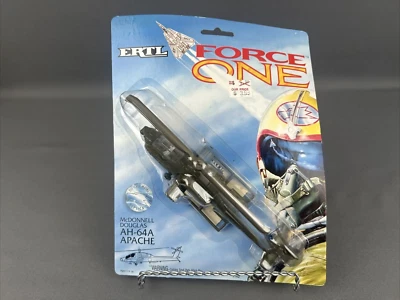 Ertl Force One McDonnell Douglas Army AH-64A Apache Helicopter Diecast #1142 NIB - Image 1 of 4