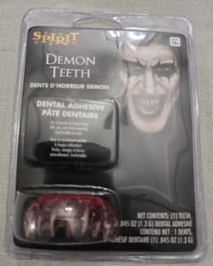 Spirit Halloween - Demon Horror Teeth - One Size w adhesive - Picture 1 of 2