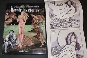 MANARA  AVENTURES DE GIUSEPPE BERGMAN REVOIR LES ETOILES EO 1998 + SÉRIGRAPHIE - Picture 1 of 1
