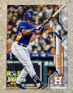 Yordan Alvarez 2020 Topps Update U-300 Astros RC Rookie Debut - Picture 1 of 2