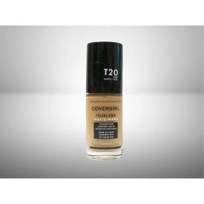 COVERGIRL TruBlend Matte Made Liquid Foundation, Soft Honey T20, 1 Fl Oz - Image 1 of 4