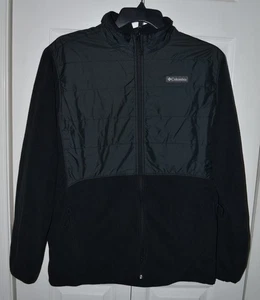 Chaqueta Columbia Hombre Negra Omniheat Manga Larga Cremallera Talla: XL - Imagen 1 de 6