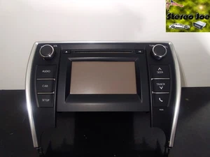 2015-2017 Toyota Camry Display Radio CD OEM * 86140-06390 * - Picture 1 of 3