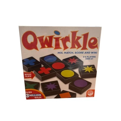 Qwirkle Board Game Mix Match Score and Win Strategy Tile Game Ages 6+ - Image 1 of 3
