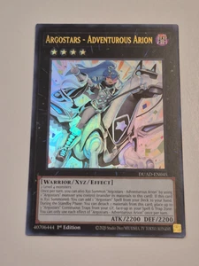Argostars - Adventurous DUAD-EN045 Ultra Rare Duelist's Advance NM 1st Ed YUGIOH - Picture 1 of 3