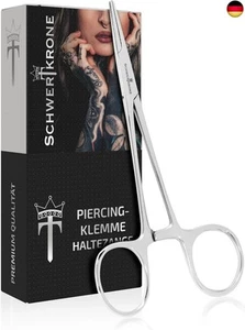 SCHWERTKRONE® Piercing Zange [ROSTFREIE QUALITÄT] - Piercing Zange zum Öffnen -  - Bild 1 von 8