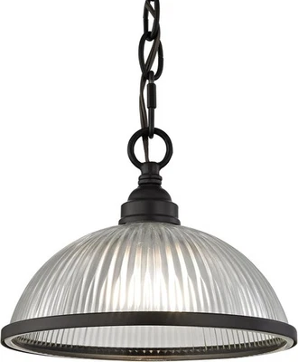 Colgante Corner Stone Liberty Park 1 luz en bronce frotado con aceite 7661 PS/10 Foto 1 de 2