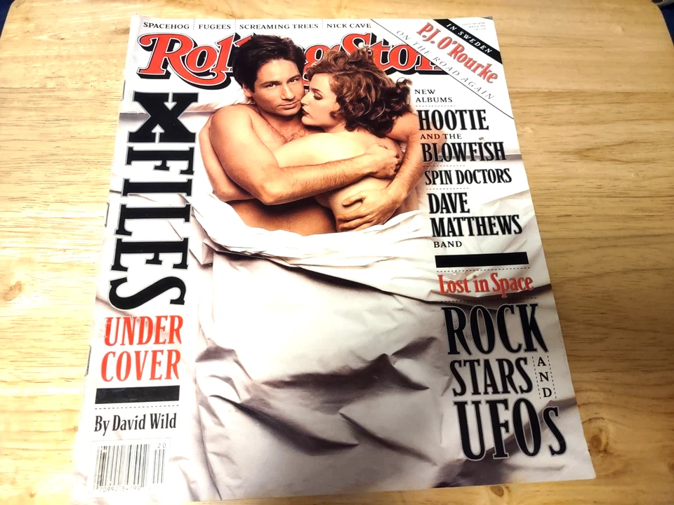 VTG Rolling Stone Magazine XFiles May 16, 1996  Issue 734 Advertising No Label - Image 1 of 4