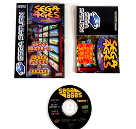 SEGA AGES Volume 1 Sega Saturn Cased Game w/ Manual  Boxed Video Game CD