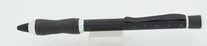 Sensa Zephyr Deluxe Matte Carbon Black & Chrome Ballpoint Pen - 1990's - Unused - Picture 1 of 3