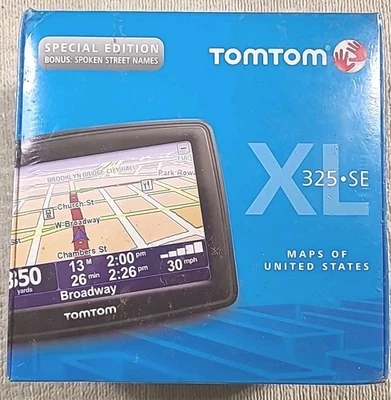 TomTom XL 325 SE Special Edition w/Spoken Street Names NEW Sealed in Box - Image 1 of 4