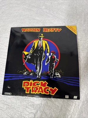 DICK TRACY LASERDISC, WARREN BEATTY, 1990 NEW COMIC STRIP MOVIE - Image 1 of 4