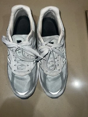 Mens Running New Balance 990v5 M990GL5 Grey Suede Mesh, Made in USA, Size US 10 - Image 1 of 4