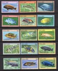 Malawi 1984 Complete Fish Set - OG MNH - Sc# 427-441  No Reserve!