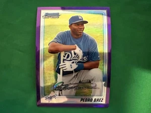 2010 Bowman Chrome Prospects Purple Refractors #BCP190 Pedro Baez 596/899 - Picture 1 of 1