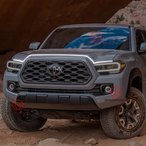Front Grille Trim LED Hood Strip Lights DRL Decorative Lamps For Toyota Tacoma - Picture 1 of 11