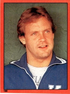 1982 O-Pee-Chee Canadá calcomanía bilingüe George Brett Kansas City Royals #190 - Imagen 1 de 2