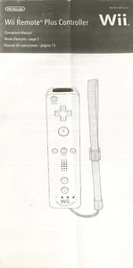 SOLO LIBRETTO Manuale operativo telecomando originale Nintendo Wii 2010 - Foto 1 di 1