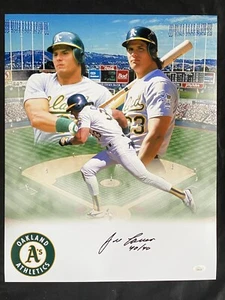 Jose Canseco Oakland A's 40/40 Club Signed Auto 16x20 Photo ~ JSA COA - Picture 1 of 5
