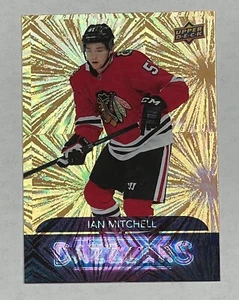 2020-21 Upper Deck Ian Mitchell Dazzlers Orange #DZ-109 RC Chicago Blackhawks - Picture 1 of 2