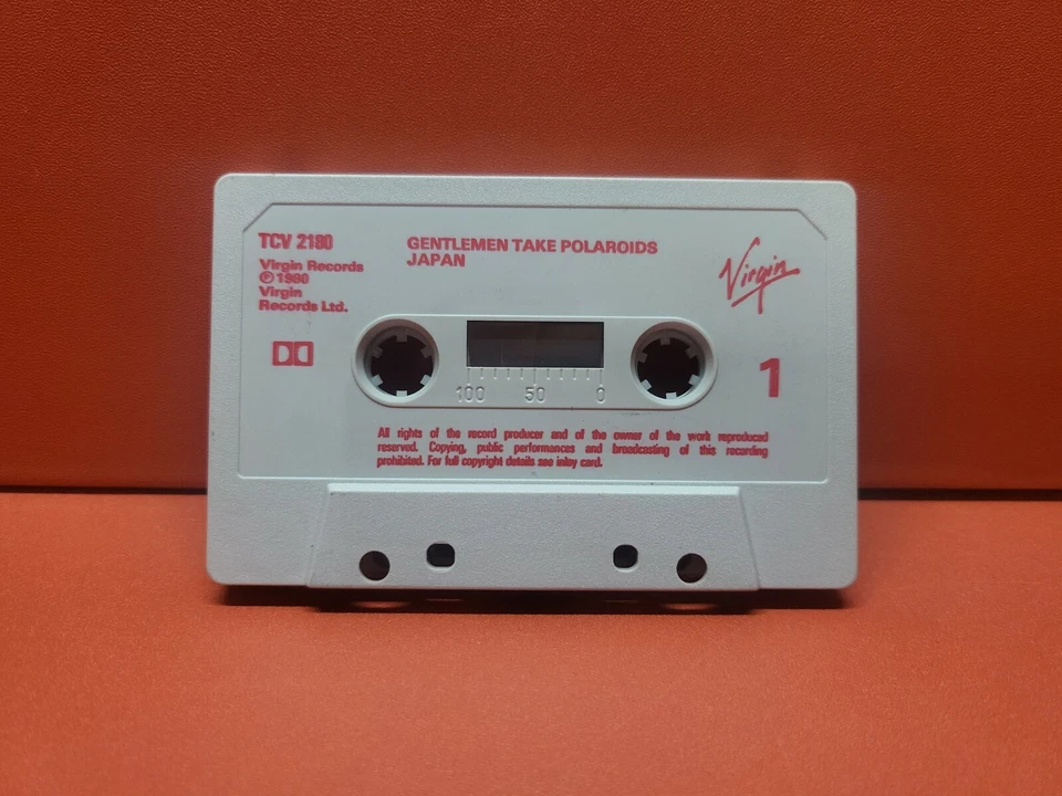 Rare Vintage Japan Gentlemen Take Polaroids (Cassette, 1980) TCV 2180 - Image 1 of 3