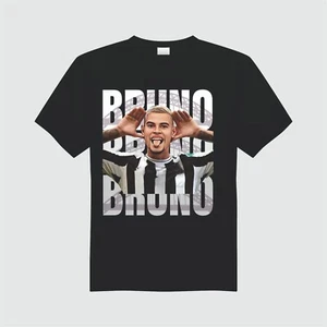 NEWCASTLE BRUNO football  mens kids ladies t shirt tee ANY PLAYER - Picture 1 of 2